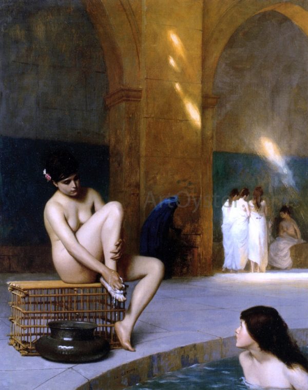 Nude Woman by Jean-Leon Gerome - Hand-Painted Oil Painting on Canvas Online