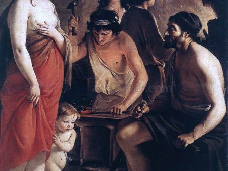 Venus at the Forge of Vulcan by Le nain Brothers - Hand-Painted Oil Painting on Canvas Supply