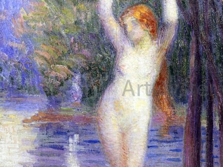 Nude Woman by Hippolyte Petitjean - Hand-Painted Oil Painting on Canvas Supply