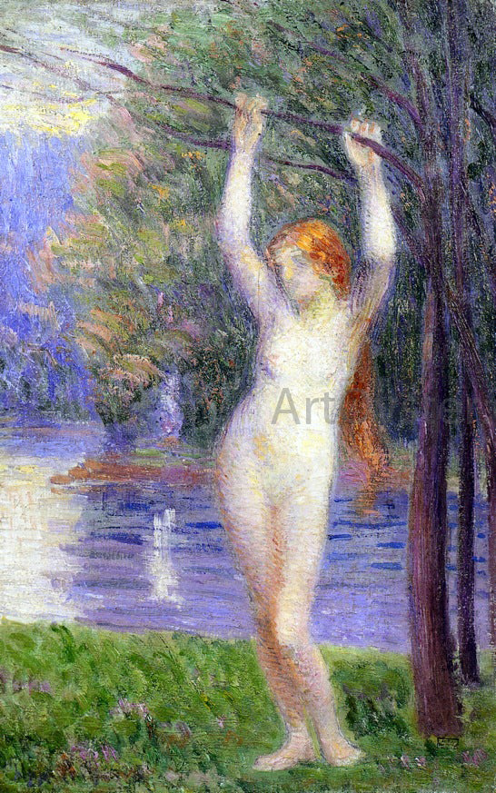 Nude Woman by Hippolyte Petitjean - Hand-Painted Oil Painting on Canvas Supply