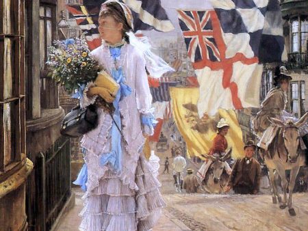 A Fete Day at Brighton by James Tissot - Hand-Painted Oil Painting on Canvas Supply