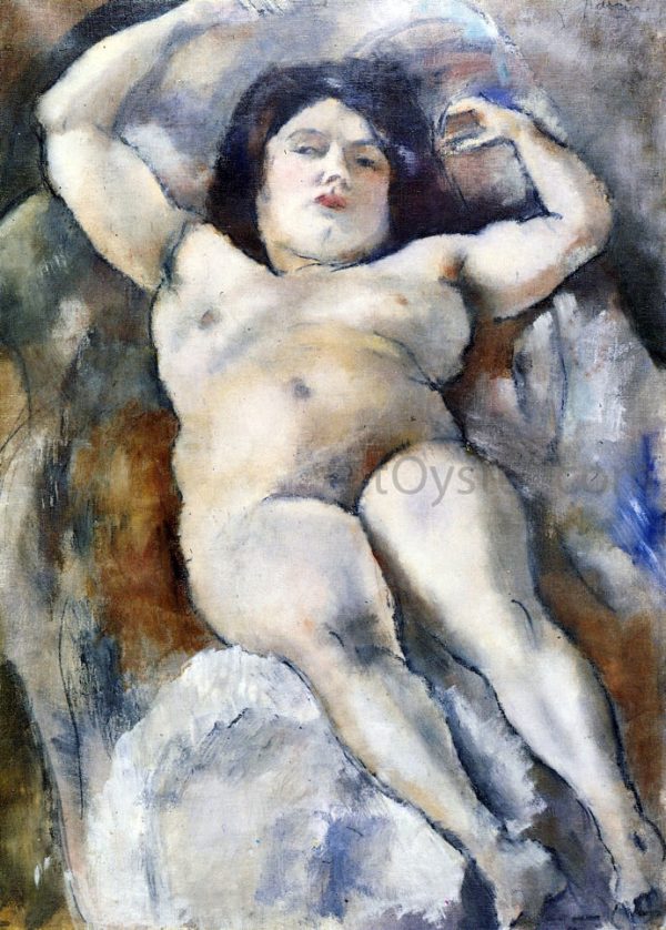 Nude by Jules Pascin - Hand-Painted Oil Painting on Canvas Supply