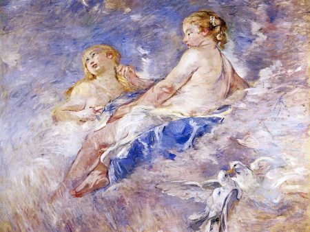 Venus at the Forge of Vulcan (after Boucher) by Berthe Morisot - Hand-Painted Oil Painting on Canvas For Discount