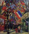 The Fourteenth of July Celebration in Paris by Vincent Van Gogh - Hand-Painted Oil Painting on Canvas Supply