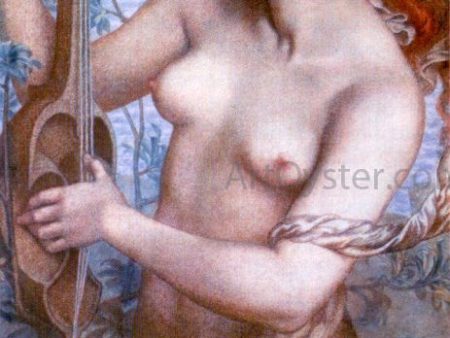 Ligeia Siren by Dante Gabriel Rossetti - Hand-Painted Oil Painting on Canvas Online Hot Sale