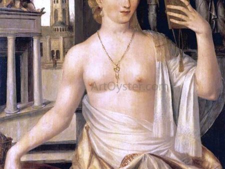 Bathsheba Observed by King David by Jan Massys - Hand-Painted Oil Painting on Canvas Sale