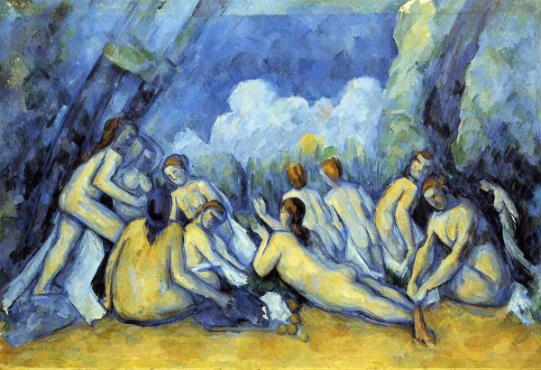 The Large Bathers by Paul Cezanne - Hand-Painted Oil Painting on Canvas Online