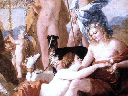 The Empire of Flora (detail) by Nicolas Poussin - Hand-Painted Oil Painting on Canvas Cheap