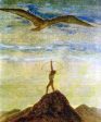 Zodiac XI - Sagittarius by Mikalojus Ciurlionis - Hand-Painted Oil Painting on Canvas Discount