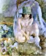 Nude with a Green Hat by Jules Pascin - Hand-Painted Oil Painting on Canvas Online Hot Sale