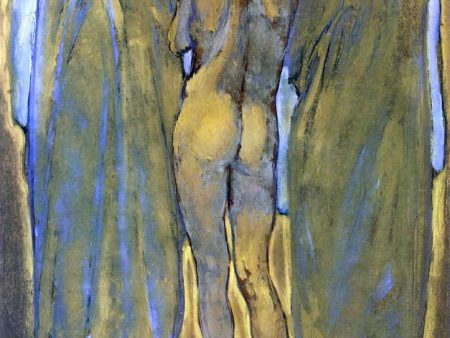 Female Nude by Koloman Moser - Hand-Painted Oil Painting on Canvas Sale