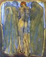 Female Nude by Koloman Moser - Hand-Painted Oil Painting on Canvas Sale