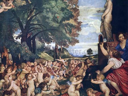 Worship of Venus by Titian - Hand-Painted Oil Painting on Canvas Supply