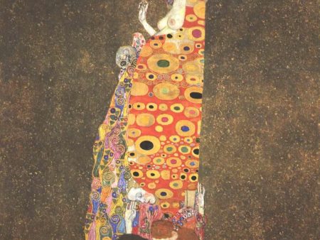 Hope II by Gustav Klimt - Hand-Painted Oil Painting on Canvas For Cheap