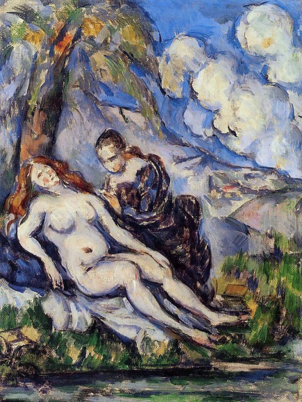 Bathsheba by Paul Cezanne - Hand-Painted Oil Painting on Canvas Online Hot Sale