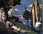 Pastoral (also known as Idyll) by Paul Cezanne - Hand-Painted Oil Painting on Canvas Discount