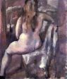 Seated Nude by Jules Pascin - Hand-Painted Oil Painting on Canvas Cheap