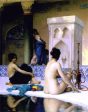 Bathing Scene by Jean-Leon Gerome - Hand-Painted Oil Painting on Canvas Hot on Sale