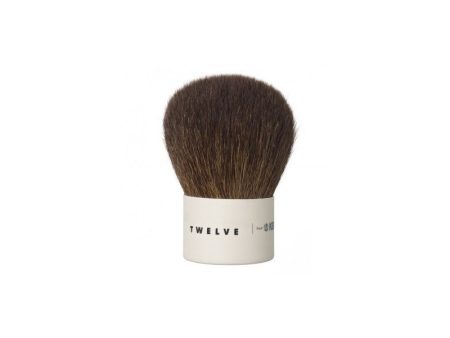 Kosmetinis Kabuki šepetėlis pudrai KENT Powder Bronzer Kabuki Brush TWMU12, su dėklu Supply