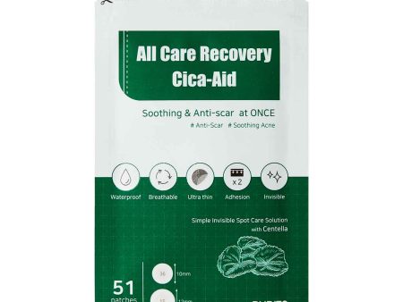 PURITO All Care Recovery Cica-Aid pleistrai veidui, 51 vnt. Discount