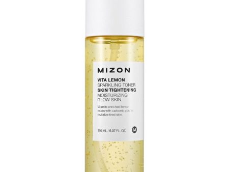 Drėkinamasis tonikas veidui Mizon Vita Lemon Sparkling Toner MIZ307030087, atgaivina pavargusią veido odą, 150 ml For Cheap