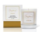 Aromaterapinė sojų vaško žvakė Saphira Luxury Signature Candle SAFCANDLE, 260 g For Cheap