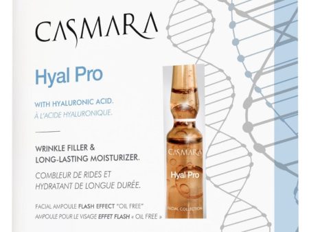 Ampulės veido odai Casmara Hyal Pro Ampoule CASA00011, stangrinančios, gaivinančios veido odą, 2.5 ml, 5 vnt Online now