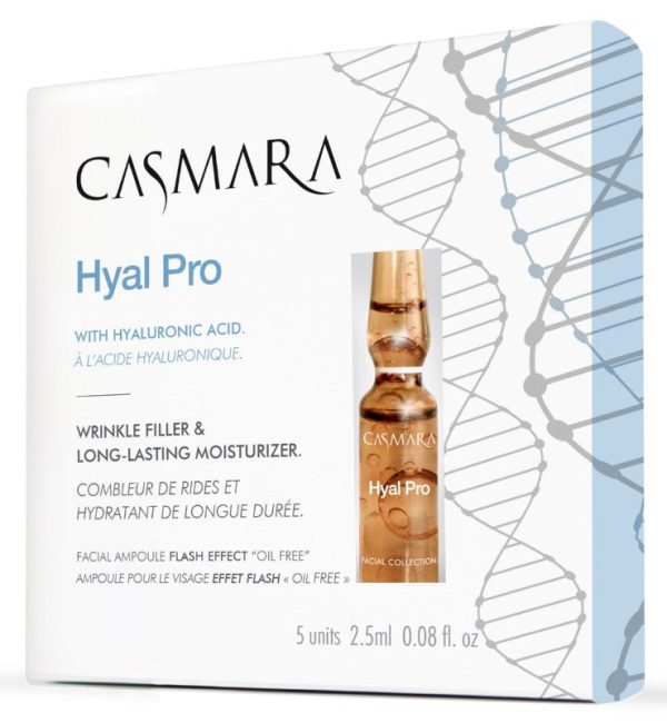 Ampulės veido odai Casmara Hyal Pro Ampoule CASA00011, stangrinančios, gaivinančios veido odą, 2.5 ml, 5 vnt Online now