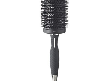 Keramikinis plaukų šepetys tiesinimui ir garbanojimui Kent Salon Curling, Straightening & Speed Styling Brush KS10, apvalus, 5,5 cm skersmens Online Sale