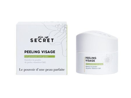 Pin Up Secret Grainless Exfoliating Peeling Gel Gelinis veido šveitiklis, 50ml Online Hot Sale