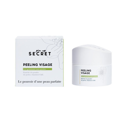 Pin Up Secret Grainless Exfoliating Peeling Gel Gelinis veido šveitiklis, 50ml Online Hot Sale